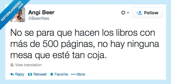 para lo único que los usan ahora :(,mesa,páginas,500,libro,coja