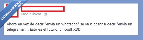 futuro,telegrama,telegram,whatsapp,volver,pasado