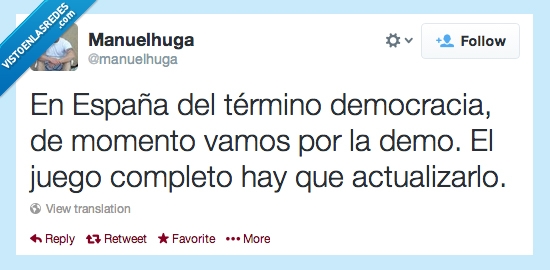 españa,democracia,demo,juego,actualizar