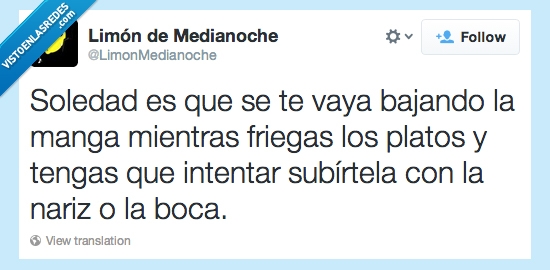 triste,solo,manga,bajar,boca,nariz,platos,fregar,soledad