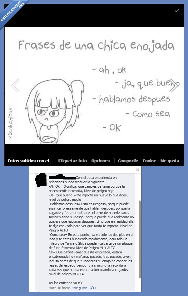 mujeres,cabreo,enfado,peligro,ok,como sea,bueno