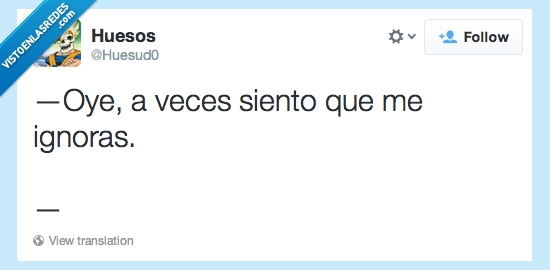 Ignorar,callar,silencio