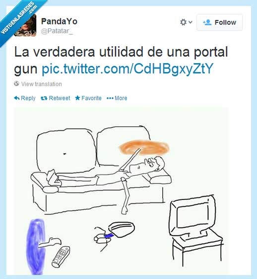 382142 - La mejor utilidad de una portal gun por @patatar_