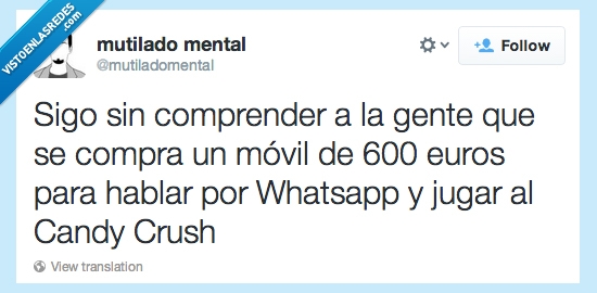 comprender,gente,comprar,movil,euros,Candy Crush,Whatsapp