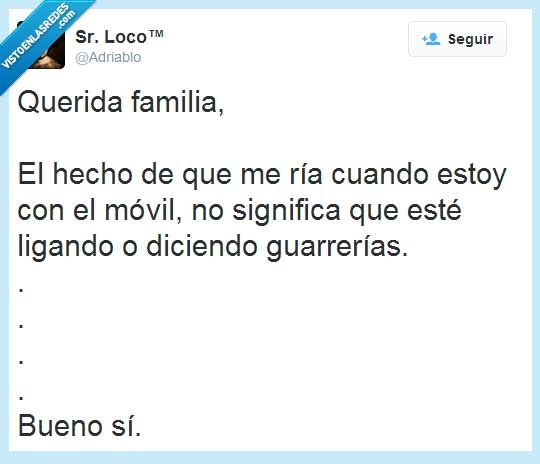 familia,movil,reir,perver,pervertido,ligar