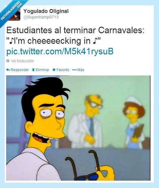 musical,los simpson,alcohol y de todo,fiesta,carnaval