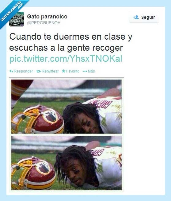 dormir,sobar,clase,profesor,profe,jugador,humor,comparacion