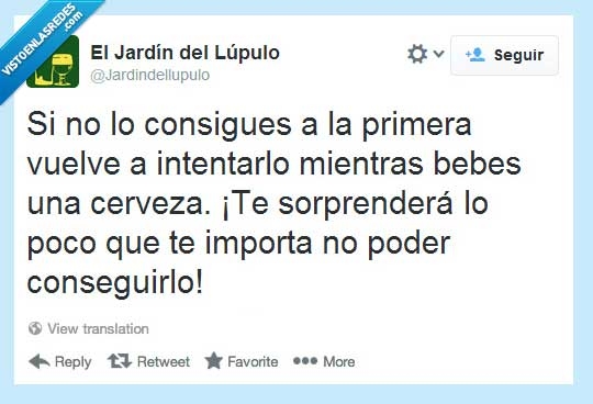 cerveza,beber,twitter,conseguir,primera,intentar