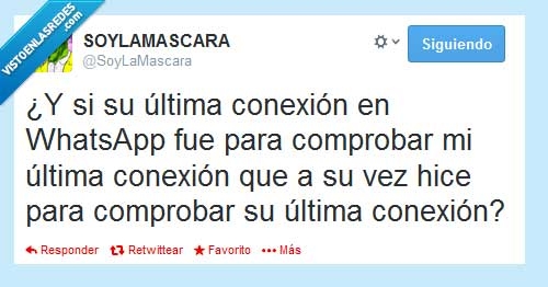 celosos,última conexión,whatsapp,bucle infinito