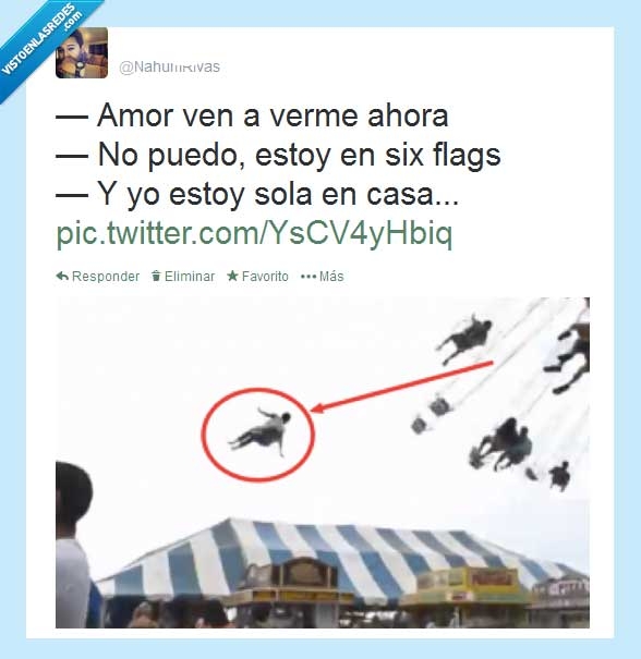 parque de atracciones,salir,amor,six flags