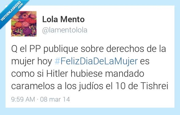 partido popular,pp,dia de la mujer