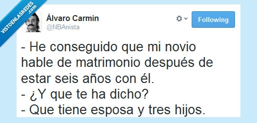 años,seis,novio,hijos,tres,esposa,hablar,matrimonio