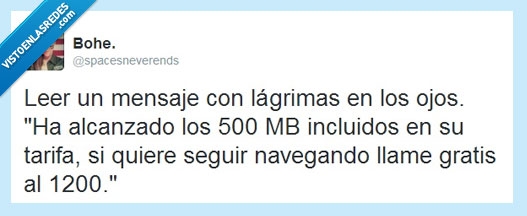 limite,megas,mes,conexion,internet,tarifa,navegar,mensaje,triste,llorar