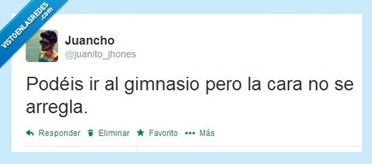 ir,gimnasio,cara,arreglar,feo
