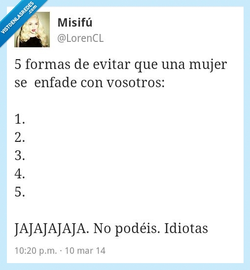 imposible,vosotros,enfade,mujer,evitar,formas