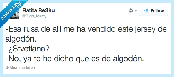 Rusa,Svetlana,jersey,lana,algodon