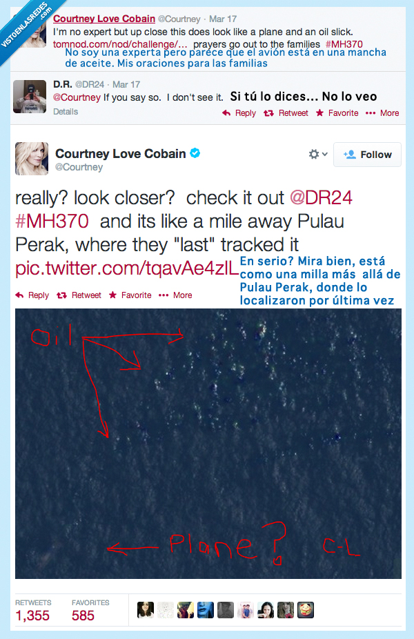 perdido,avion,cobain,courtney love,malasia