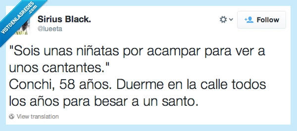 Medinaceli,Acampar,Cantantes,Dormir,Calle,besar,santo,fan,semana santa,Cristo