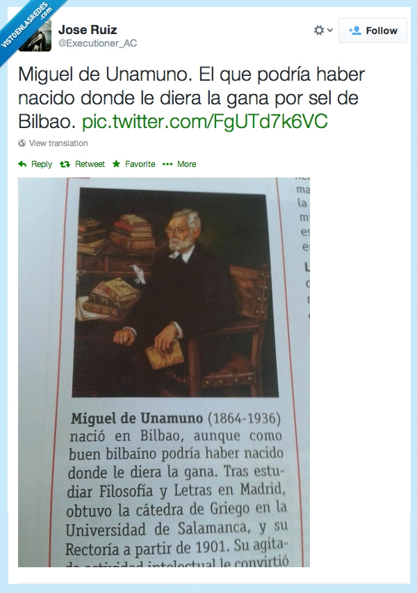 Twitter,Bilbao,ahí va la hostia Patxi,Miguel de Unamuno