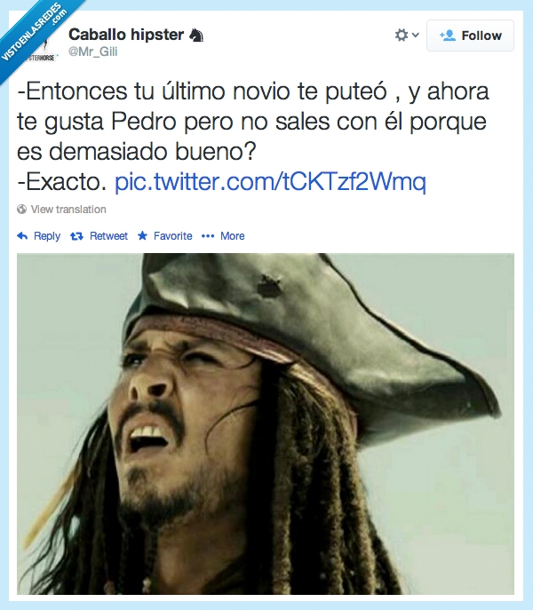 mujeres,contradicción,entienda,novio,jack sparrow,ex,malo,bueno