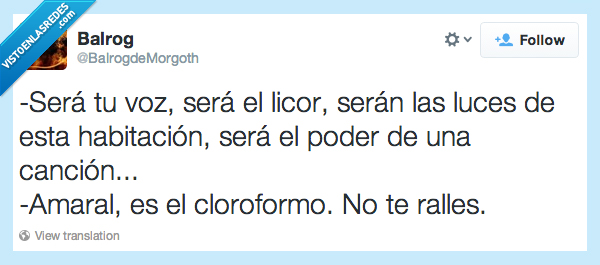 amor,cloroformo,amaral,cancion