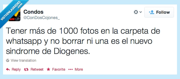 mierda,fotos,sindrome de diogenes,whatsapp,carpeta,guardar