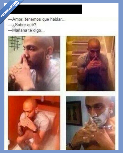 amor,hablar,tenemos que hablar,mañana,pensar,preocupado,preocupación