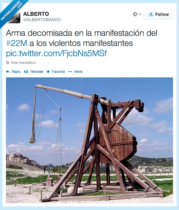 noticia,22m,incautado,armamento,catapulta,actualidad,humor