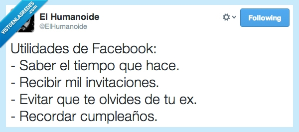 tiempo,utilidad,cumpleaños,invitaciones,Facebook