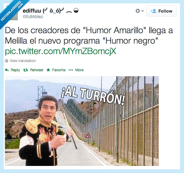 saltar,negros,melilla,humor amarillo,programa,africanos,africa,frontera