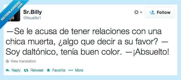 Acusa,daltónico,tenia,buen,color,absuelto,juicio