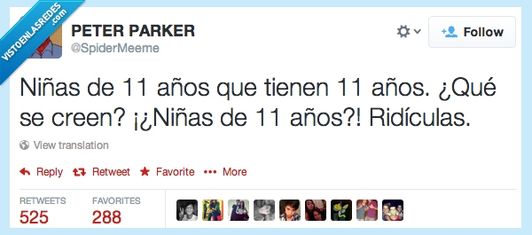 crias,edad,ridiculas,twitter,11 años,niñas