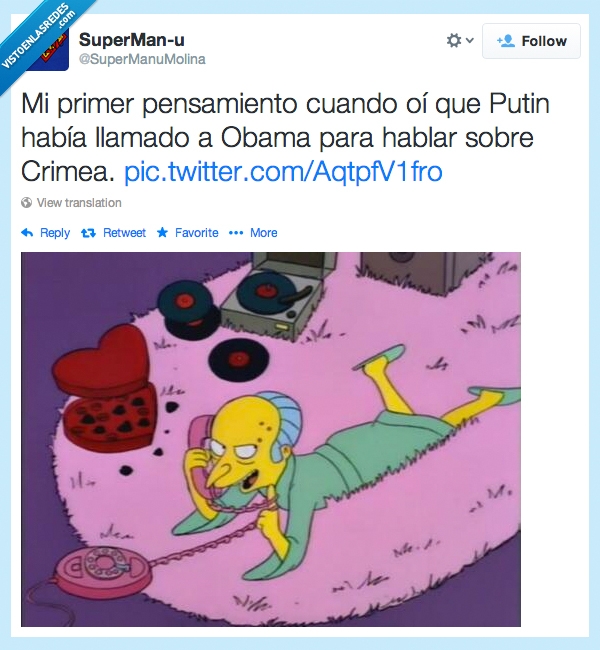 putin,crimea,burns,los simpsons,obama