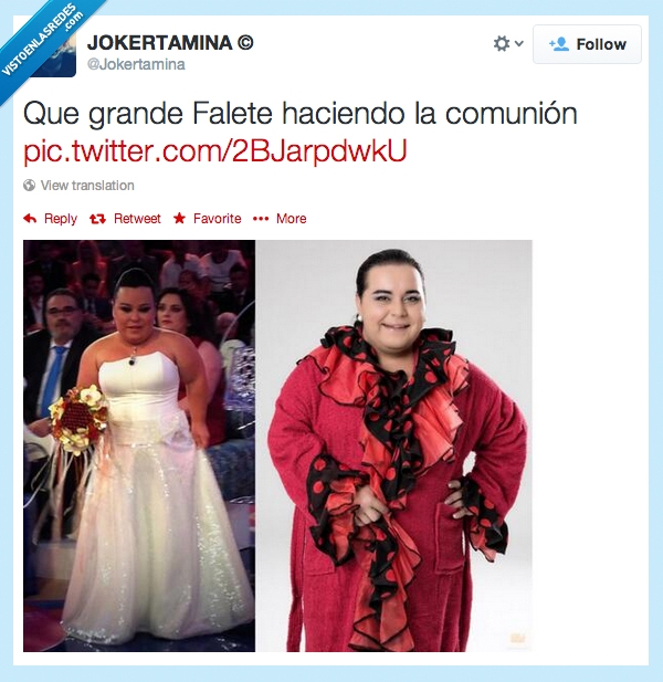 novia,boda,humor,parecidos,comunión,Chiqui,Falete