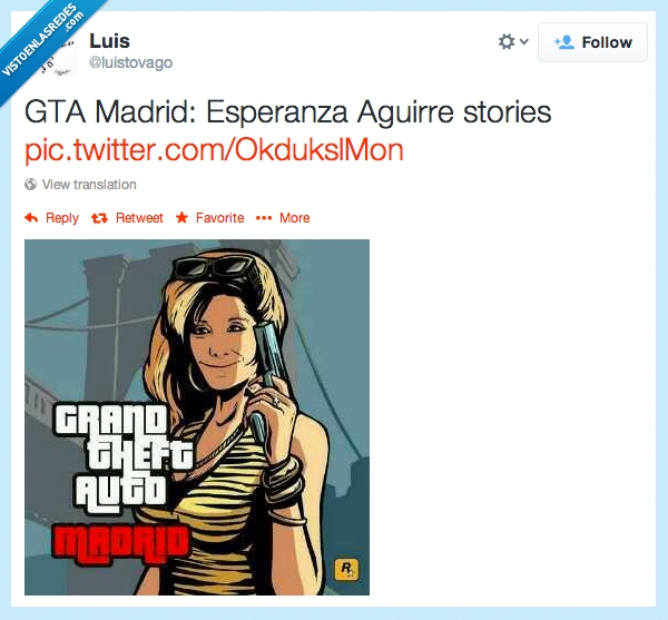 policía,Madrid,GTA,Esperanza Aguirre,atropellar