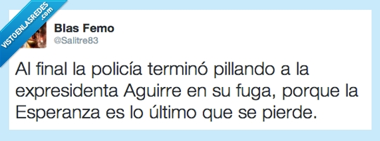 Esperanza,fuga,coche,madrid,ultimo,pierde