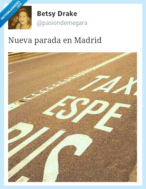 taxi,bus,carril,esperanza aguirre,madrid