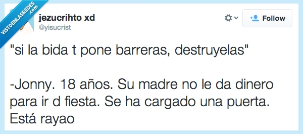 puerta,años,18,romper,barreras,vida,rayao,enfadao,dinero,pagar,fiesta,salir