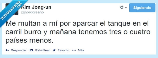 Tanque,Paises,Corea,Kim Jong-un,esperanza aguirre