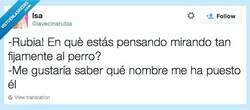 Enlace a Yo también me lo pregunto por @lavecinarubia