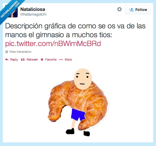 cruasan,croissant,gimnasio,gym,manos,pasarse,crusan,brazos,brazacos