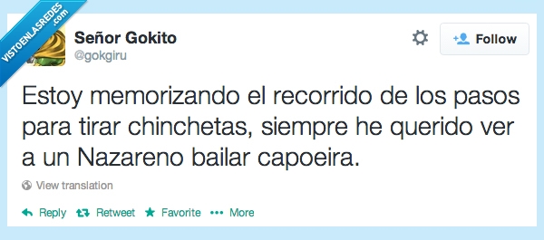 tirar,capoeira,semana santa,nazarenos,chinchetas