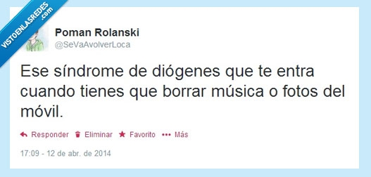 diogenes,twitter,movil,fotos,musica,borrar