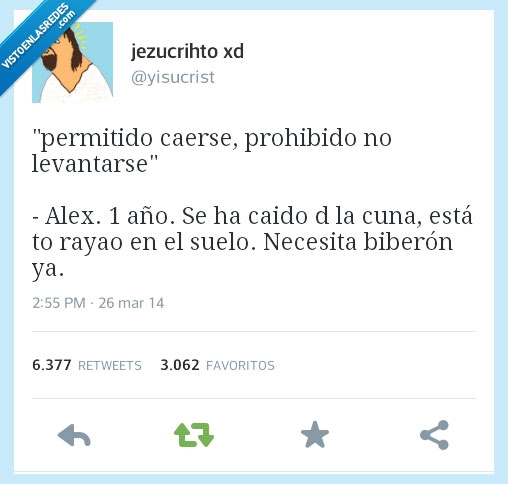 prohibido,permitido,niño,bebe,caer,cuna,biberon