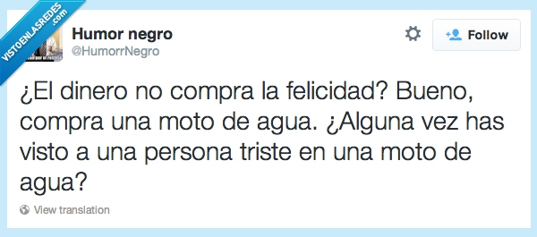 Moto de agua,felicidad,dinero,sonreír,feliz,sonrisa,triste