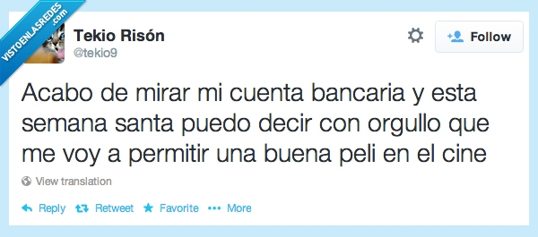 ir,pelicula,dinero,pagar,cine,semana santa
