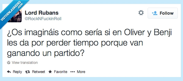 ganando,van,ir,partido,tiempo,perder,futbol,eterno,benji,oliver