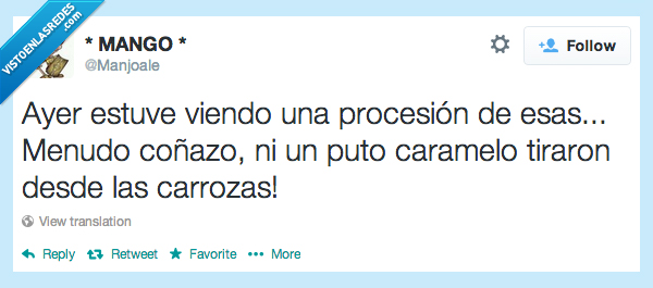 procesion,semana,santa,reyes,tirar,caramelo,carroza,desfile