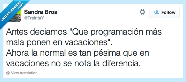 programacion,vacaciones,semana santa,television