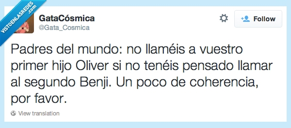 coherencia,primero,segundo,padres,oliver,benji,hijos